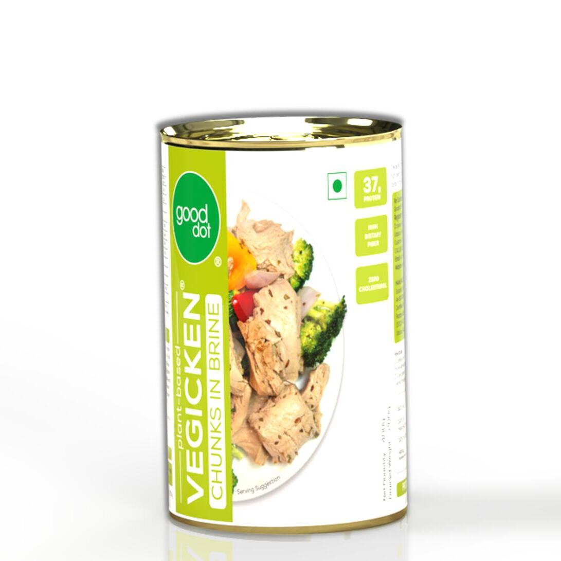Vegicken Chunks In Brine image 1