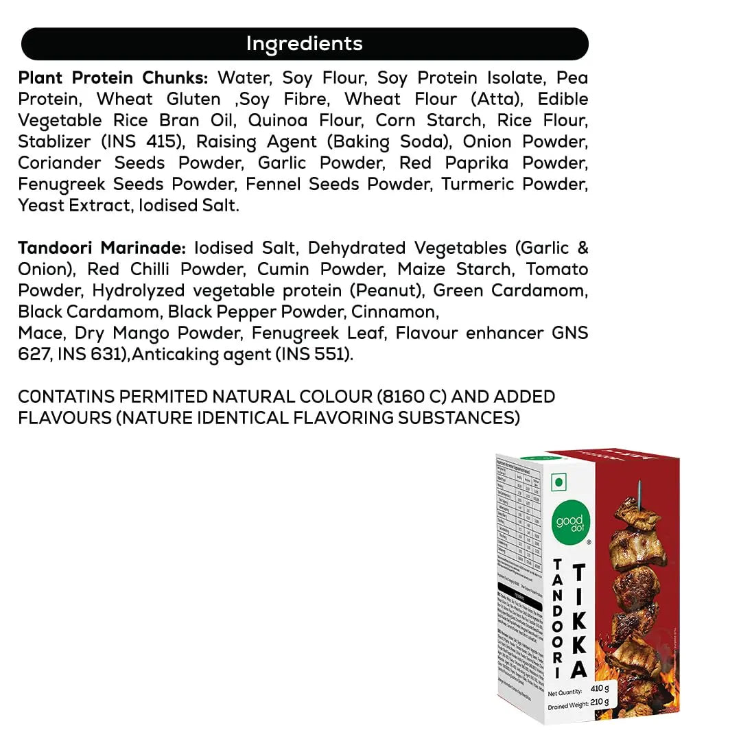 Gooddot Plant-Based Tandoori Tikka