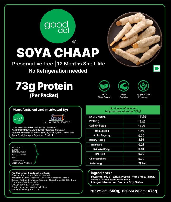 Gooddot Soya Chaap