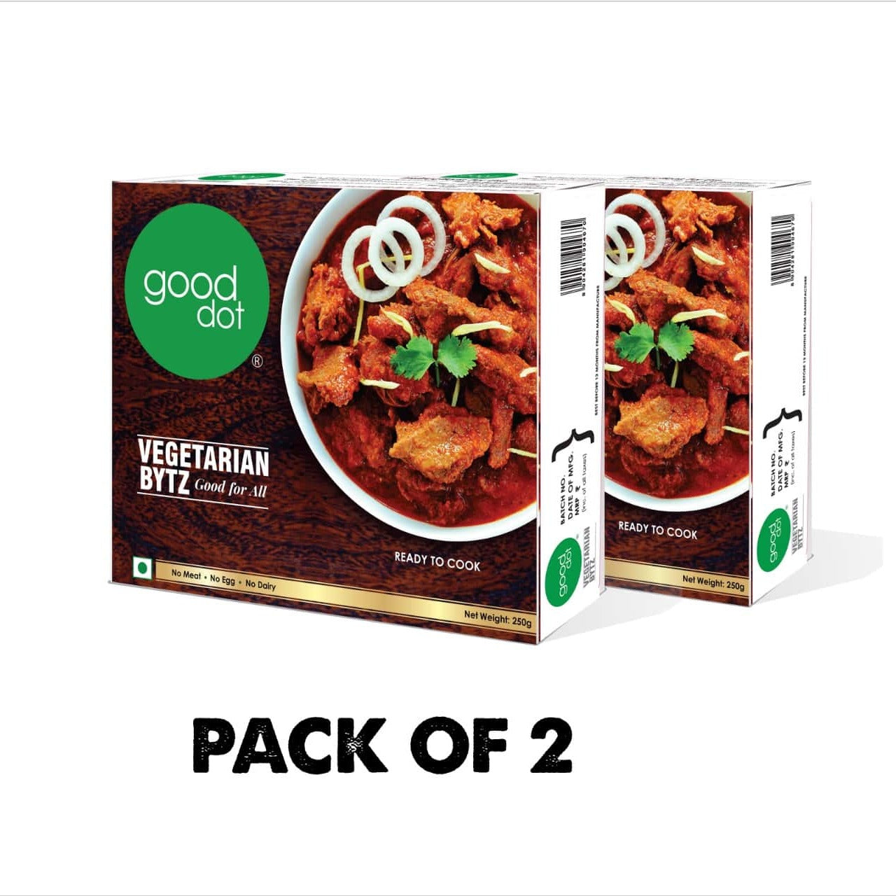 GoodDot Vegetarian Bytz - (Pack Of 2)